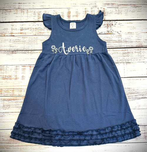 Angel Sleeve Girls Dress